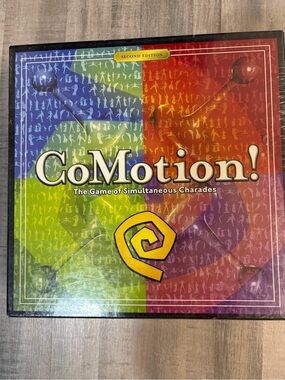 CoMotion! Board Game Second Edition NEW Sealed Simultaneous Charades Party Game
